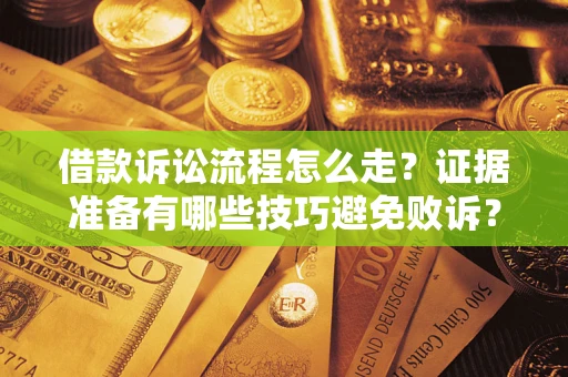 武汉借款诉讼流程怎么走？证据准备有哪些技巧避免败诉？