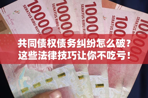 武汉共同债权债务纠纷怎么破？这些法律技巧让你不吃亏！
