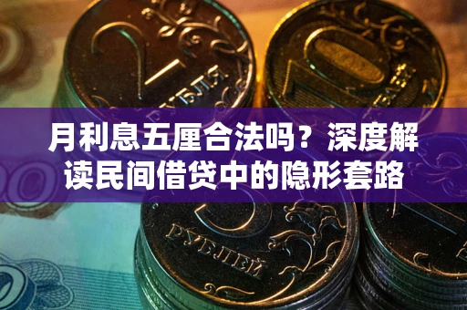 武汉月利息五厘合法吗？深度解读民间借贷中的隐形套路