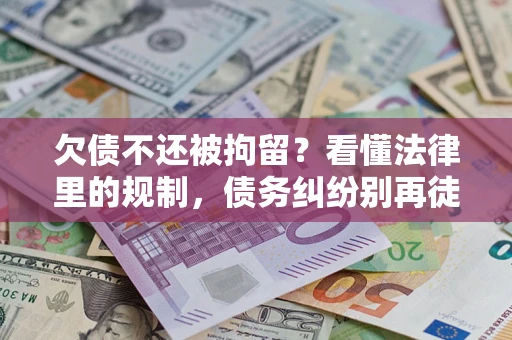 武汉欠债不还被拘留？看懂法律里的规制，债务纠纷别再徒劳奔波
