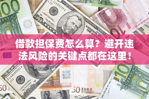 武汉借款担保费怎么算？避开违法风险的关键点都在这里！