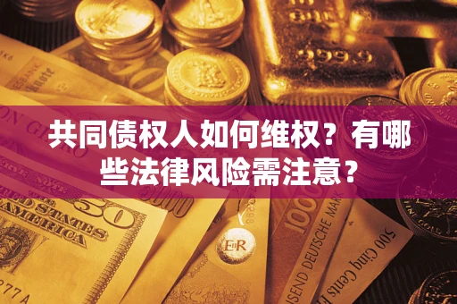 武汉共同债权人如何维权？有哪些法律风险需注意？