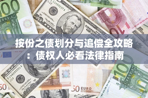 武汉按份之债划分与追偿全攻略：债权人必看法律指南