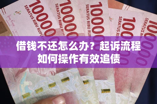 武汉借钱不还怎么办？起诉流程如何操作有效追债