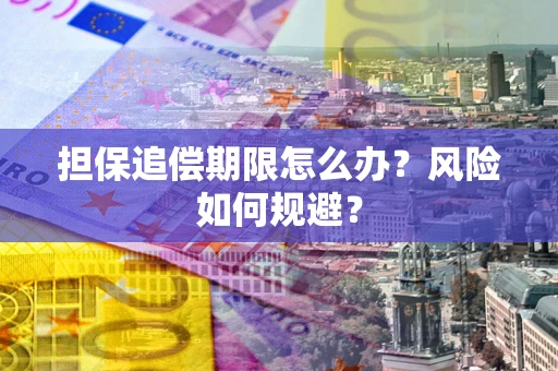 武汉担保追偿期限怎么办？风险如何规避？
